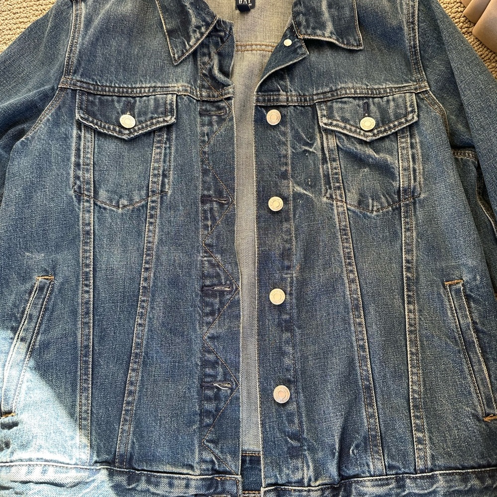 GAP dark denim jacket
